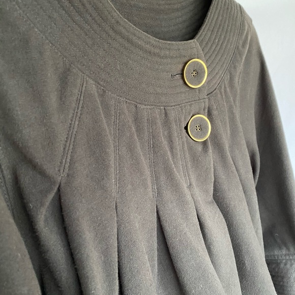 Forever 21 Grey bubble hem overcoat - Picture 4 of 8